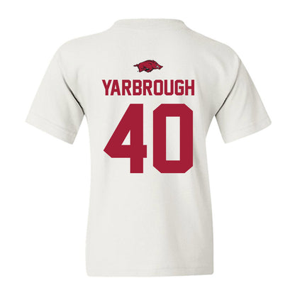 Arkansas - NCAA Football : Colton Yarbrough - Classic Shersey Youth T-Shirt-1
