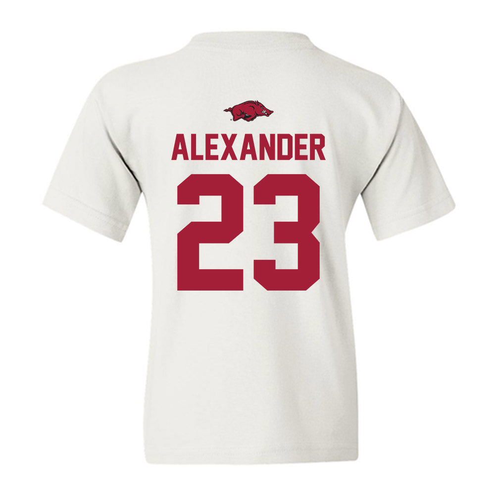 Arkansas - NCAA Women's Volleyball : Aleki Alexander - Classic Shersey Youth T-Shirt-1