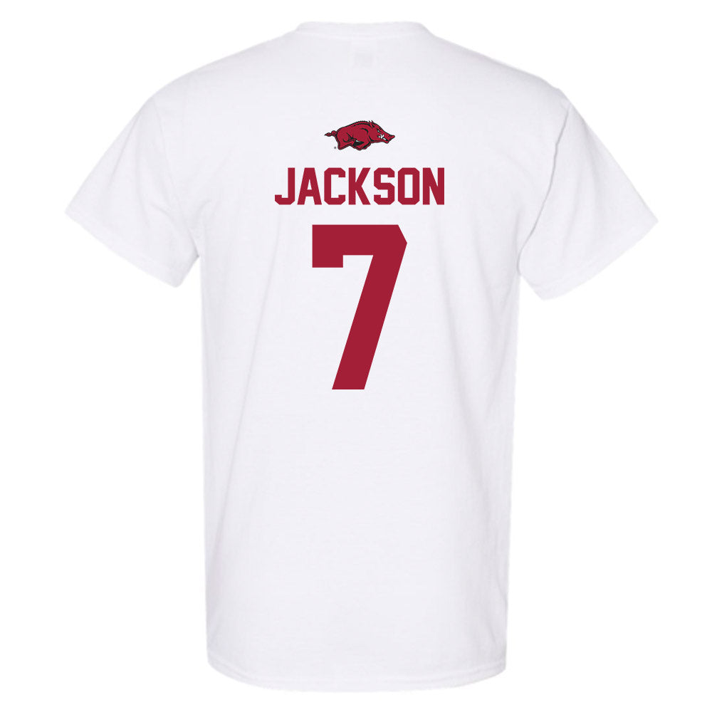 Arkansas - NCAA Football : KJ Jackson - Classic Shersey T-Shirt-1