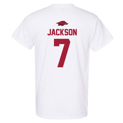 Arkansas - NCAA Football : KJ Jackson - Classic Shersey T-Shirt-1