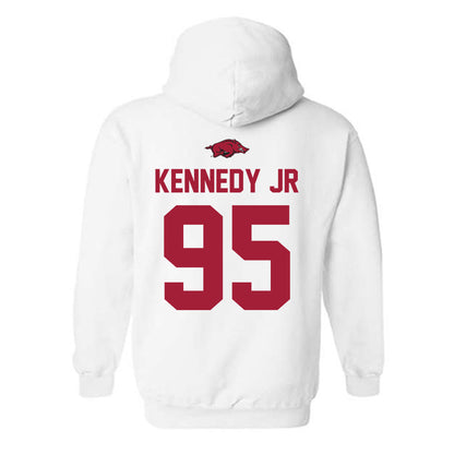 Arkansas - NCAA Football : Anthony Kennedy jr - Classic Shersey Hooded Sweatshirt-1