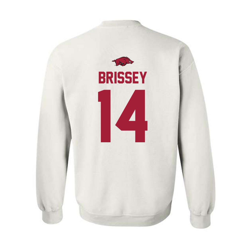 Arkansas - NCAA Baseball : Mark Brissey - Classic Shersey Crewneck Sweatshirt-1