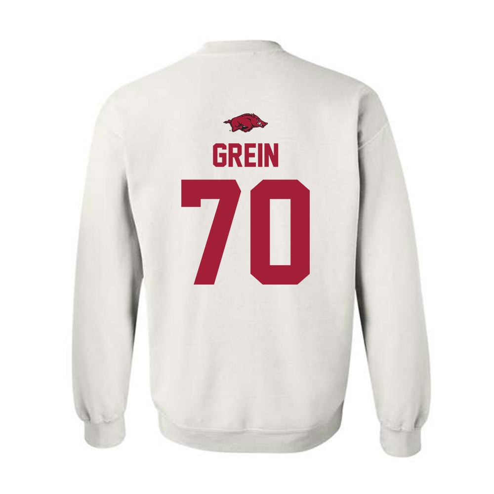 Arkansas - NCAA Football : Dan Grein - Classic Shersey Crewneck Sweatshirt-1