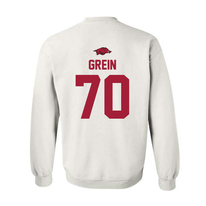 Arkansas - NCAA Football : Dan Grein - Classic Shersey Crewneck Sweatshirt-1