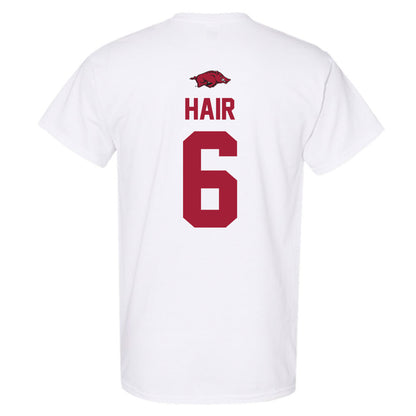 Arkansas - NCAA Women's Soccer : Cora Hair - Classic Shersey T-Shirt-1
