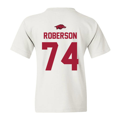 Arkansas - NCAA Football : Terence Roberson - Classic Shersey Youth T-Shirt-1