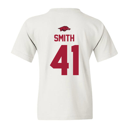 Arkansas - NCAA Football : Connor Smith - Classic Shersey Youth T-Shirt-1