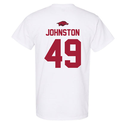 Arkansas - NCAA Football : Adam Johnston - Classic Shersey T-Shirt-1
