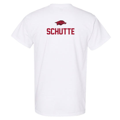 Arkansas - NCAA Women's Golf : Abbey Schutte - Classic Shersey T-Shirt-1