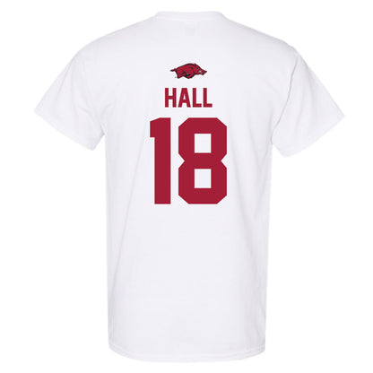 Arkansas - NCAA Football : Jude Hall - Classic Shersey T-Shirt-1