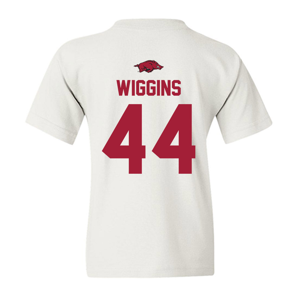 Arkansas - NCAA Baseball : Carson Wiggins - Classic Shersey Youth T-Shirt-1