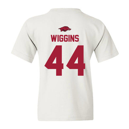 Arkansas - NCAA Baseball : Carson Wiggins - Classic Shersey Youth T-Shirt-1