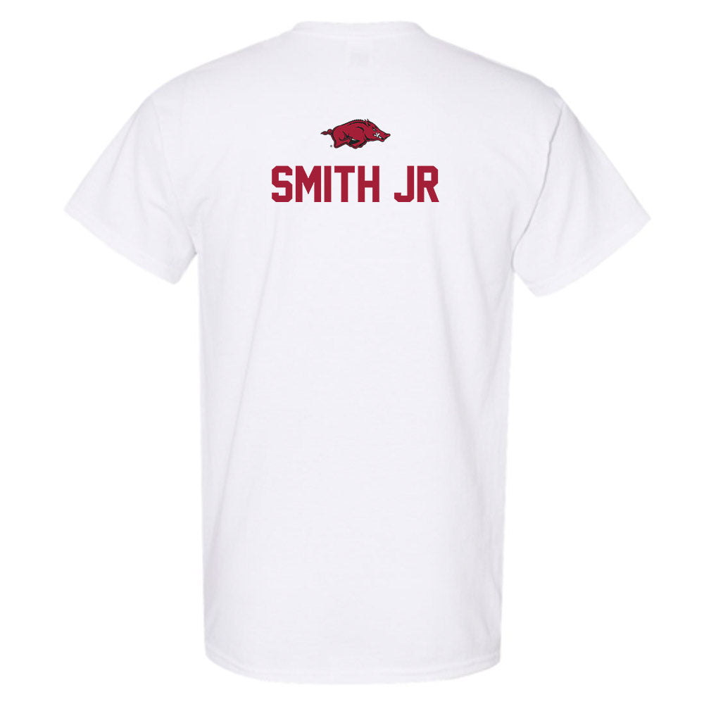 Arkansas - NCAA Men's Basketball : Jordan Smith Jr - Classic Shersey T-Shirt-1
