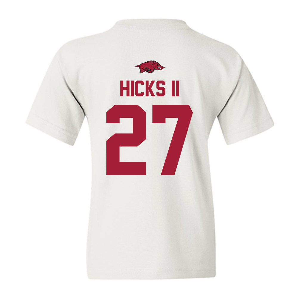 Arkansas - NCAA Football : LaMarcus Hicks II - Classic Shersey Youth T-Shirt-1
