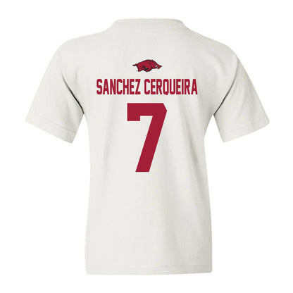 Arkansas - NCAA Women's Basketball : Cristina Sanchez Cerqueira - Classic Shersey Youth T-Shirt-1