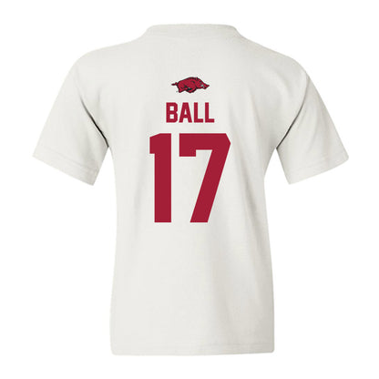 Arkansas - NCAA Women's Soccer : Kennedy Ball - Classic Shersey Youth T-Shirt-1