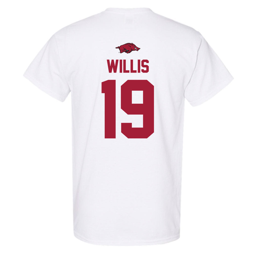 Arkansas - NCAA Baseball : Carson Willis - Classic Shersey T-Shirt-1