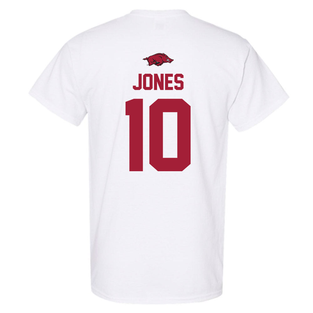 Arkansas - NCAA Women's Basketball : Taleyah Jones - Classic Shersey T-Shirt-1