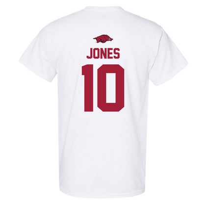 Arkansas - NCAA Women's Basketball : Taleyah Jones - Classic Shersey T-Shirt-1