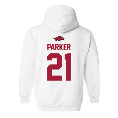 Arkansas - NCAA Football : Jasper Parker - Classic Shersey Hooded Sweatshirt-1