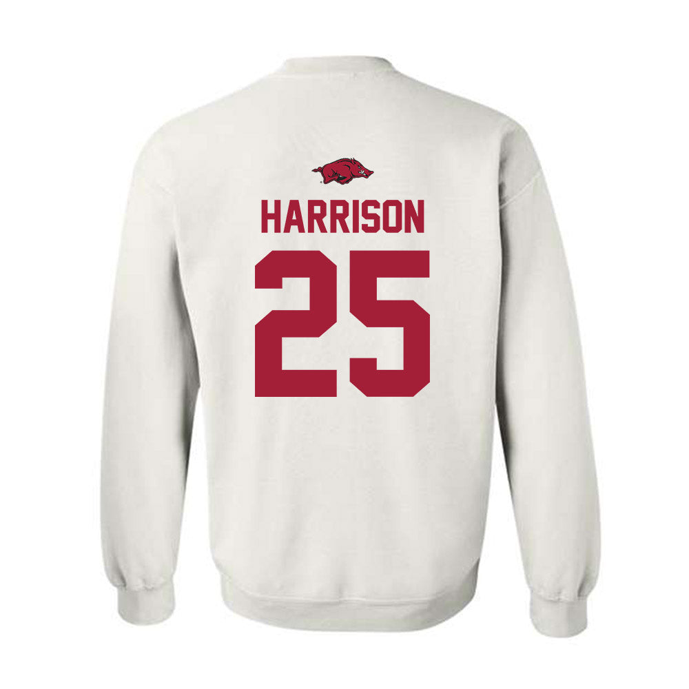 Arkansas - NCAA Softball : Cameryn Harrison - Classic Shersey Crewneck Sweatshirt-1