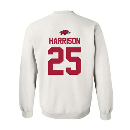 Arkansas - NCAA Softball : Cameryn Harrison - Classic Shersey Crewneck Sweatshirt-1