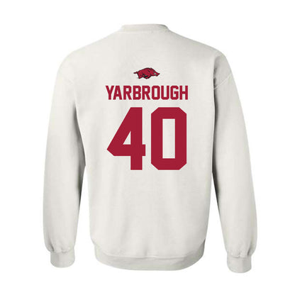 Arkansas - NCAA Football : Colton Yarbrough - Classic Shersey Crewneck Sweatshirt-1