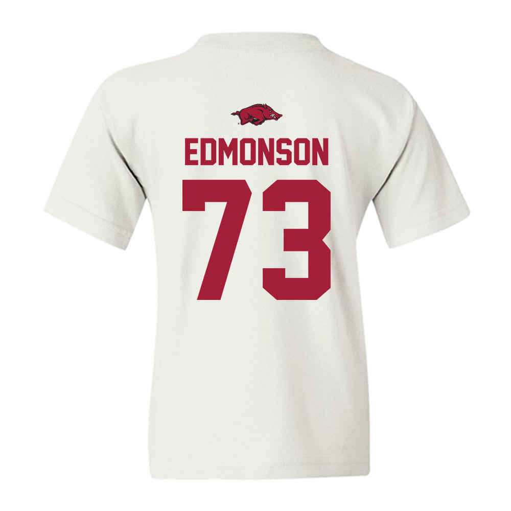 Arkansas - NCAA Football : Brooks Edmonson - Classic Shersey Youth T-Shirt-1