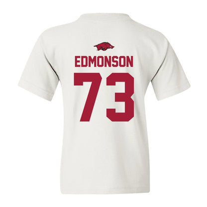 Arkansas - NCAA Football : Brooks Edmonson - Classic Shersey Youth T-Shirt-1
