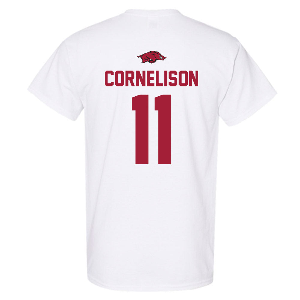 Arkansas - NCAA Baseball : Luke Cornelison - Classic Shersey T-Shirt-1