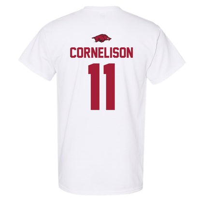 Arkansas - NCAA Baseball : Luke Cornelison - Classic Shersey T-Shirt-1