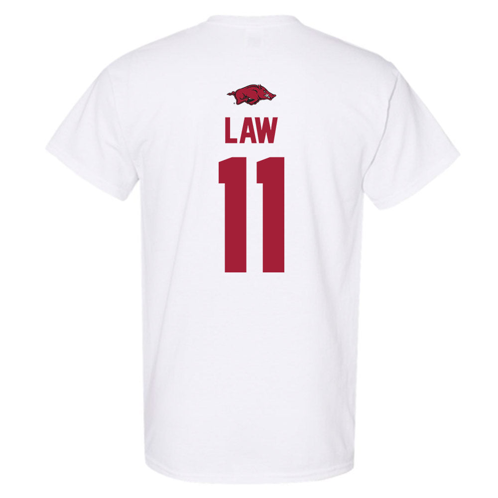 Arkansas - NCAA Women's Volleyball : Elsie Law - Classic Shersey T-Shirt-1