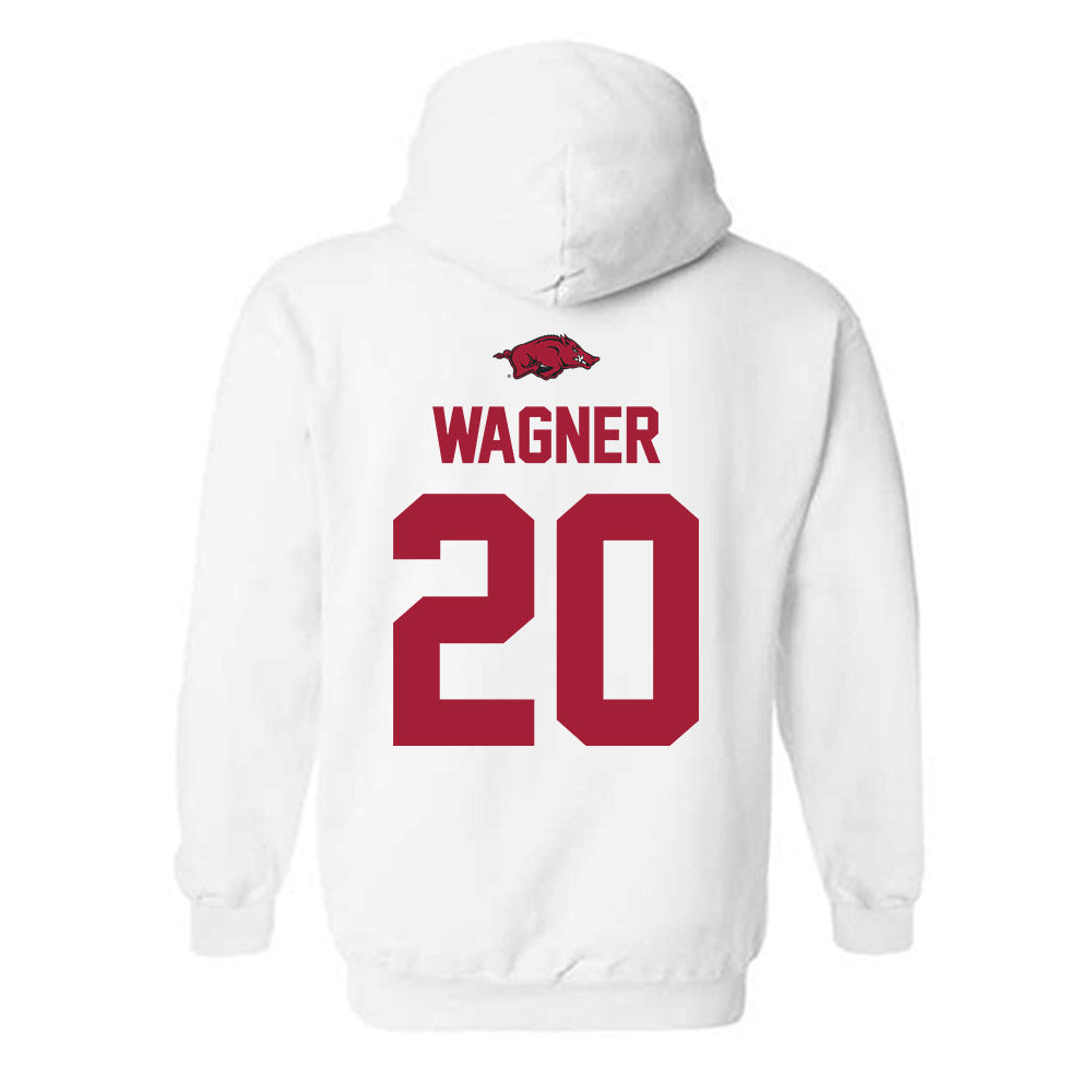 Arkansas - NCAA Women's Soccer : Natalie Wagner - Classic Shersey Hooded Sweatshirt-1