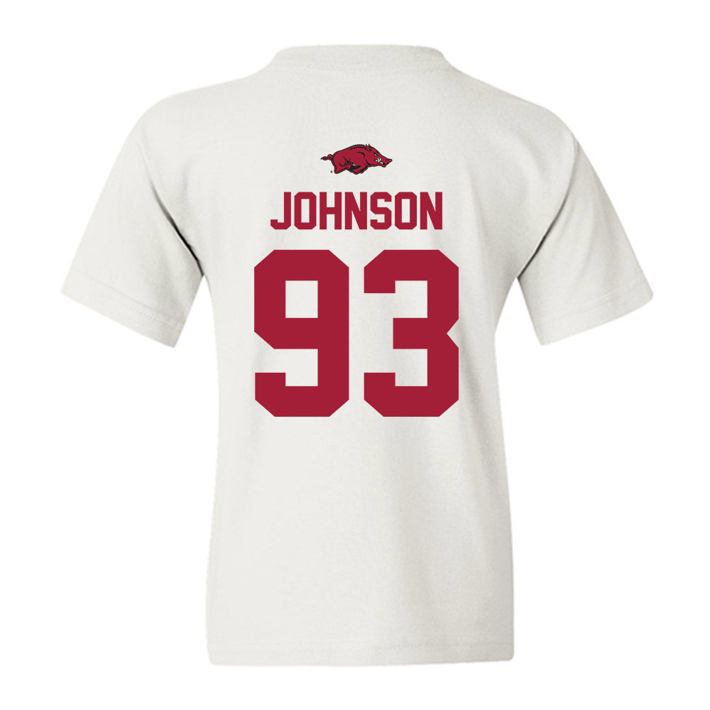 Arkansas - NCAA Football : Keiundre Johnson - Classic Shersey Youth T-Shirt-1