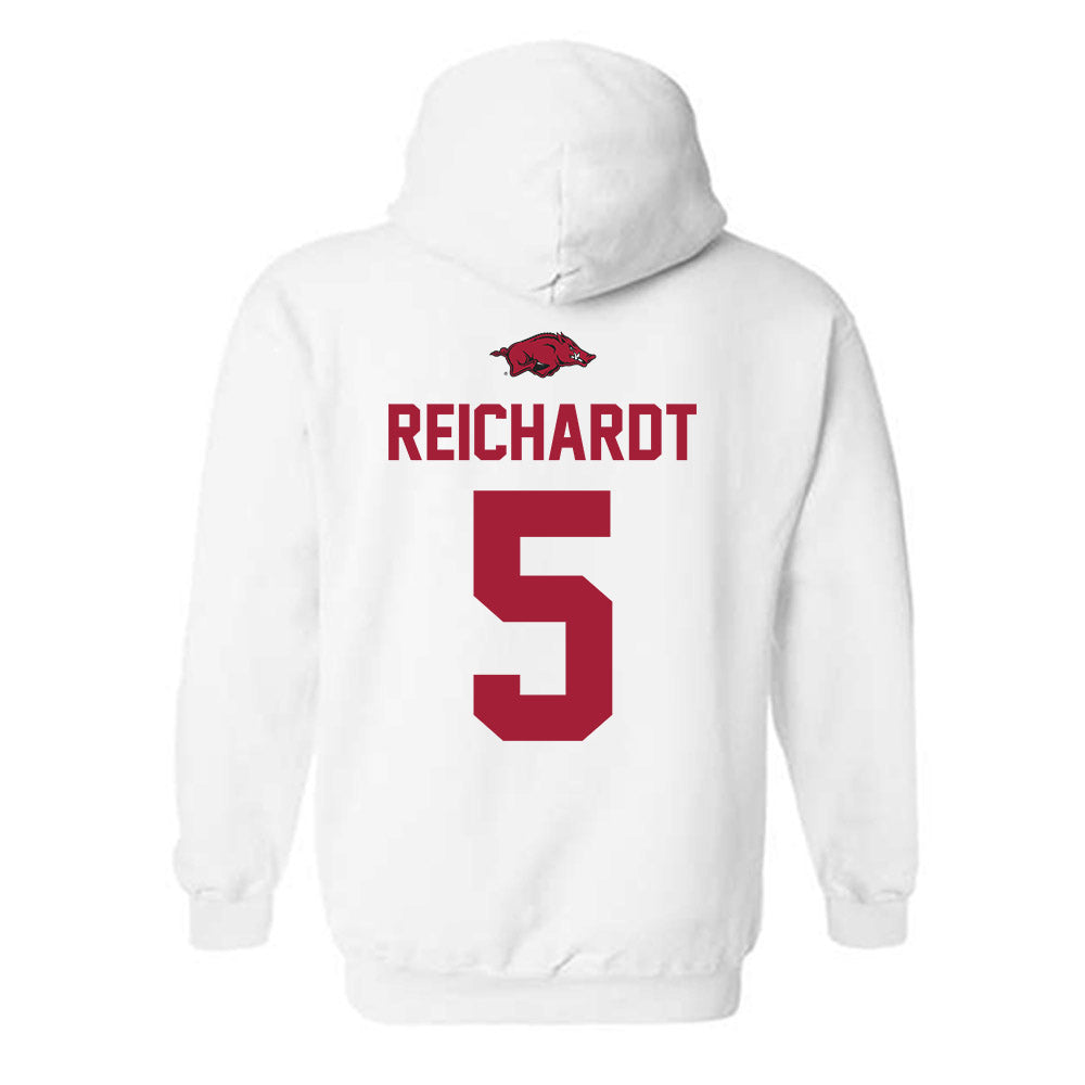 Arkansas - NCAA Softball : Ashtyn Reichardt - Classic Shersey Hooded Sweatshirt-1