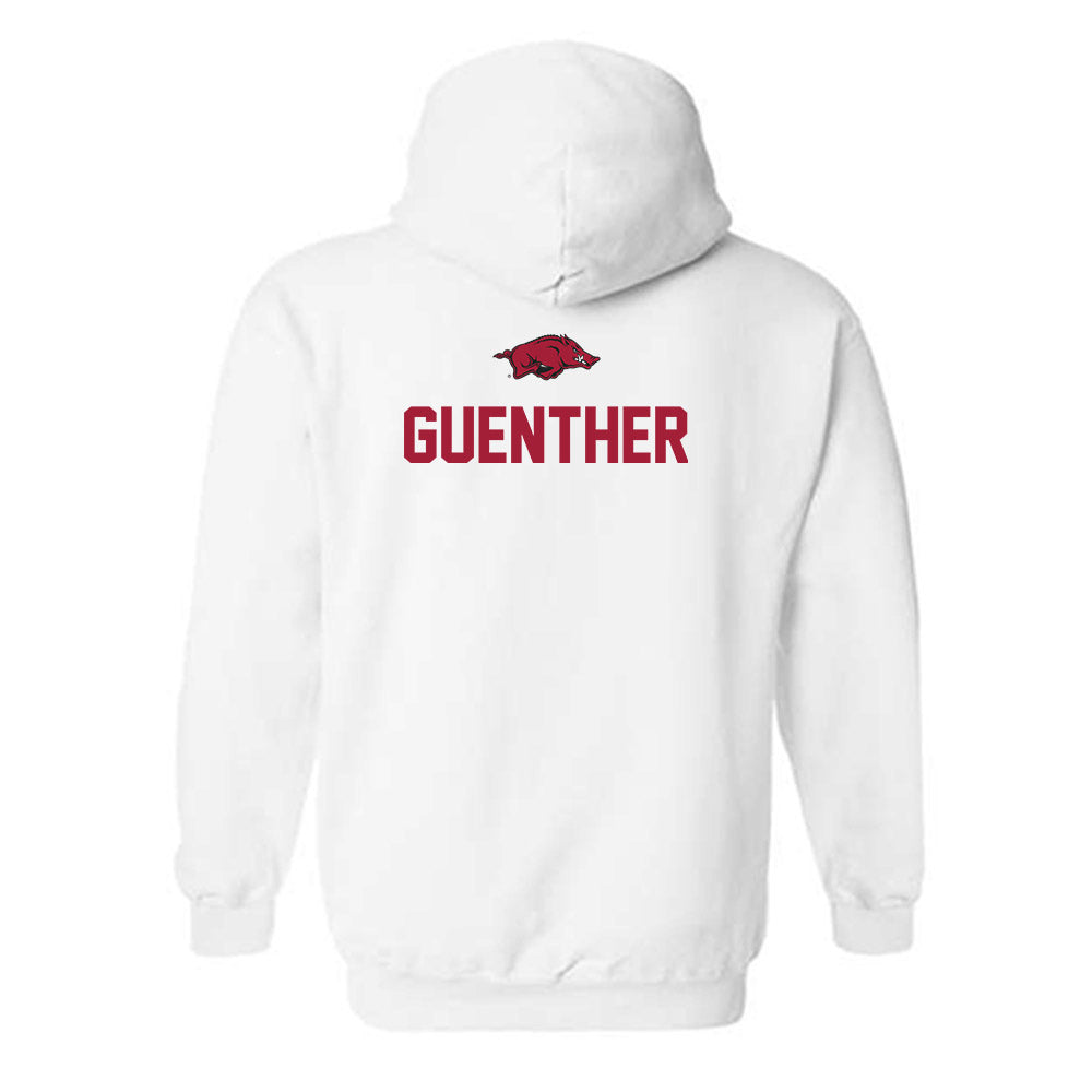 Arkansas - NCAA Women's Gymnastics : Giselle Guenther - Classic Shersey Hooded Sweatshirt-1