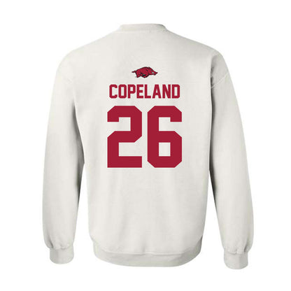 Arkansas - NCAA Football : Jalon Copeland - Classic Shersey Crewneck Sweatshirt-1