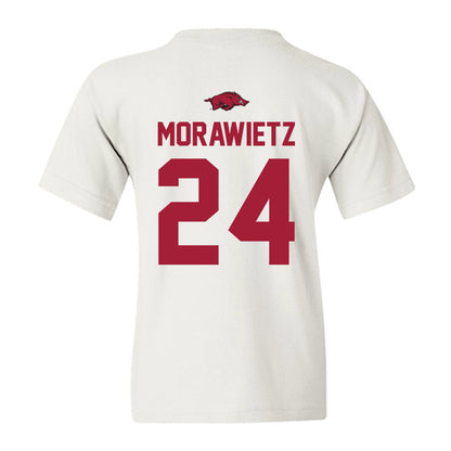Arkansas - NCAA Women's Soccer : Kayla Morawietz - Classic Shersey Youth T-Shirt-1