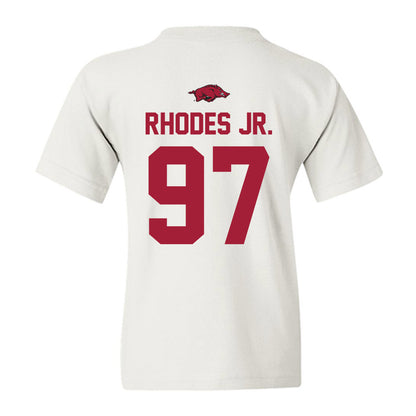 Arkansas - NCAA Football : Quincy Rhodes Jr. - Classic Shersey Youth T-Shirt-1
