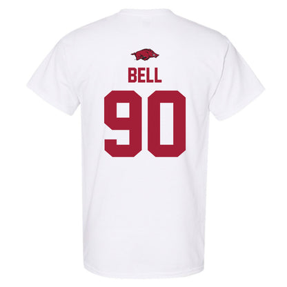 Arkansas - NCAA Football : Caleb Bell - Classic Shersey T-Shirt-1