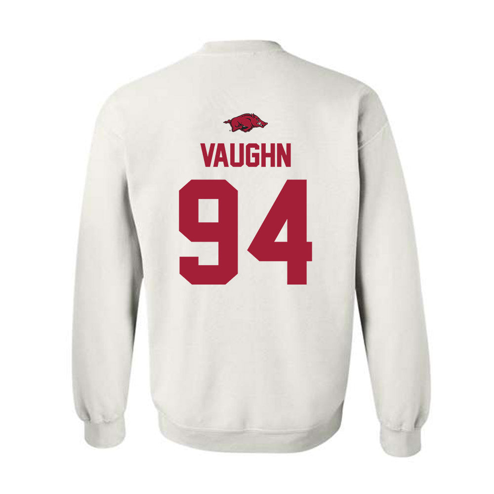 Arkansas - NCAA Football : Reginald Vaughn - Classic Shersey Crewneck Sweatshirt-1