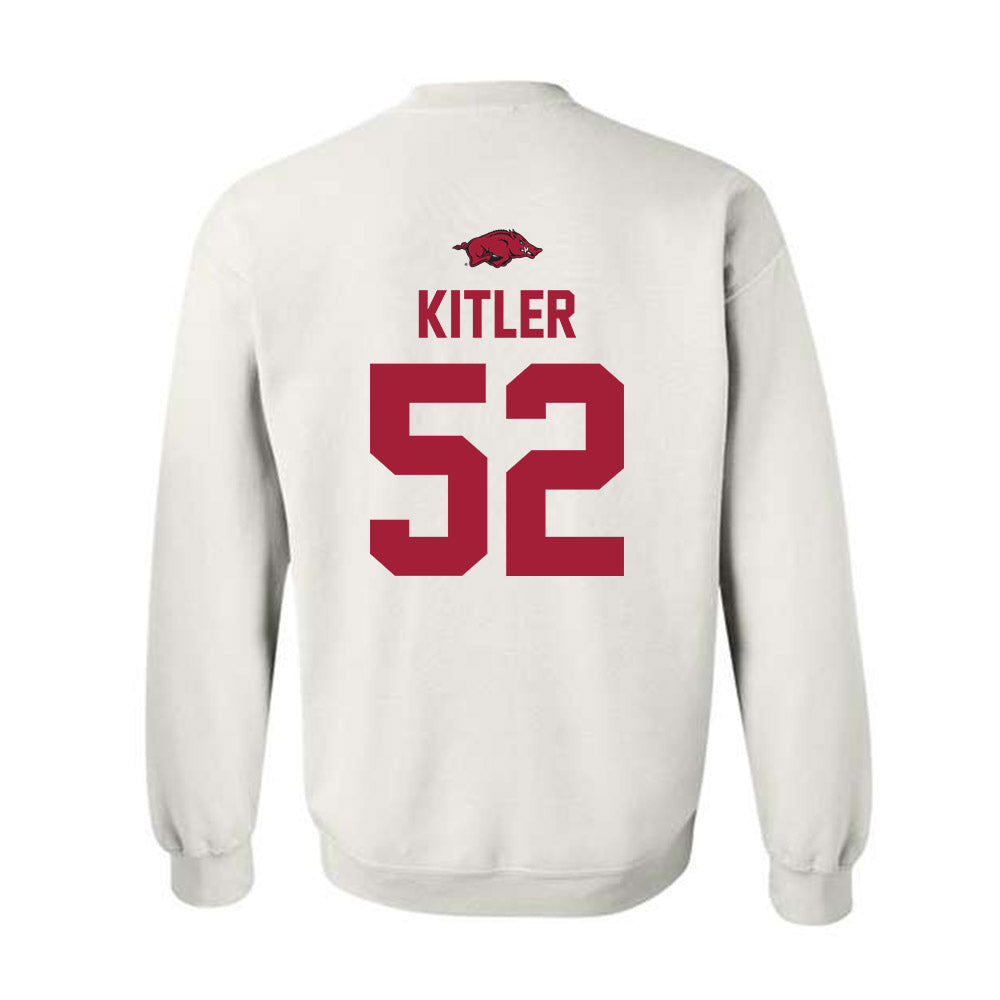 Arkansas - NCAA Football : Caden Kitler - Classic Shersey Crewneck Sweatshirt-1