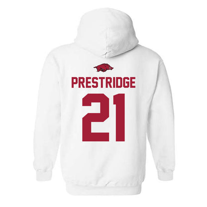 Arkansas - NCAA Women's Basketball : Kyiah Prestridge - Classic Shersey Hooded Sweatshirt-1