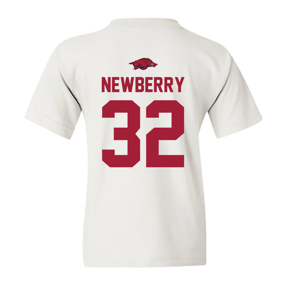 Arkansas - NCAA Baseball : Trystan Newberry - Classic Shersey Youth T-Shirt-1