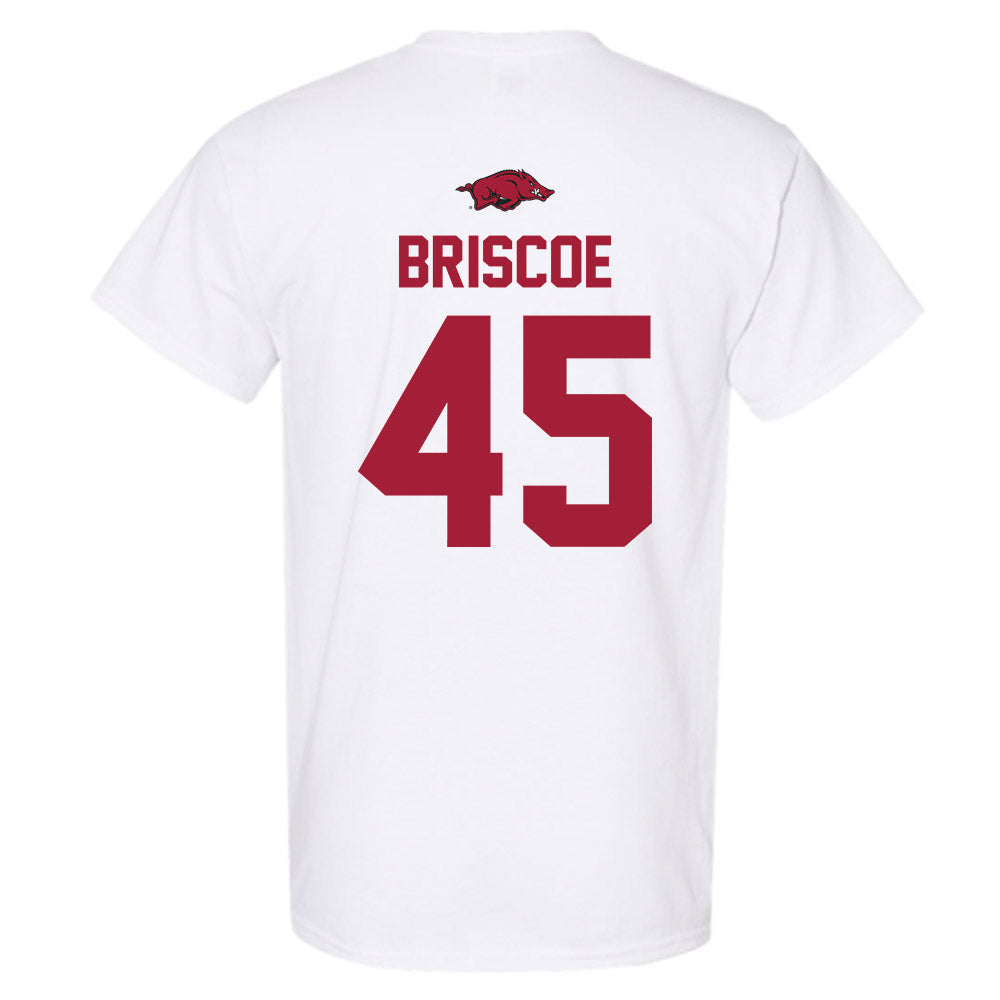 Arkansas - NCAA Baseball : Tye Briscoe - Classic Shersey T-Shirt-1