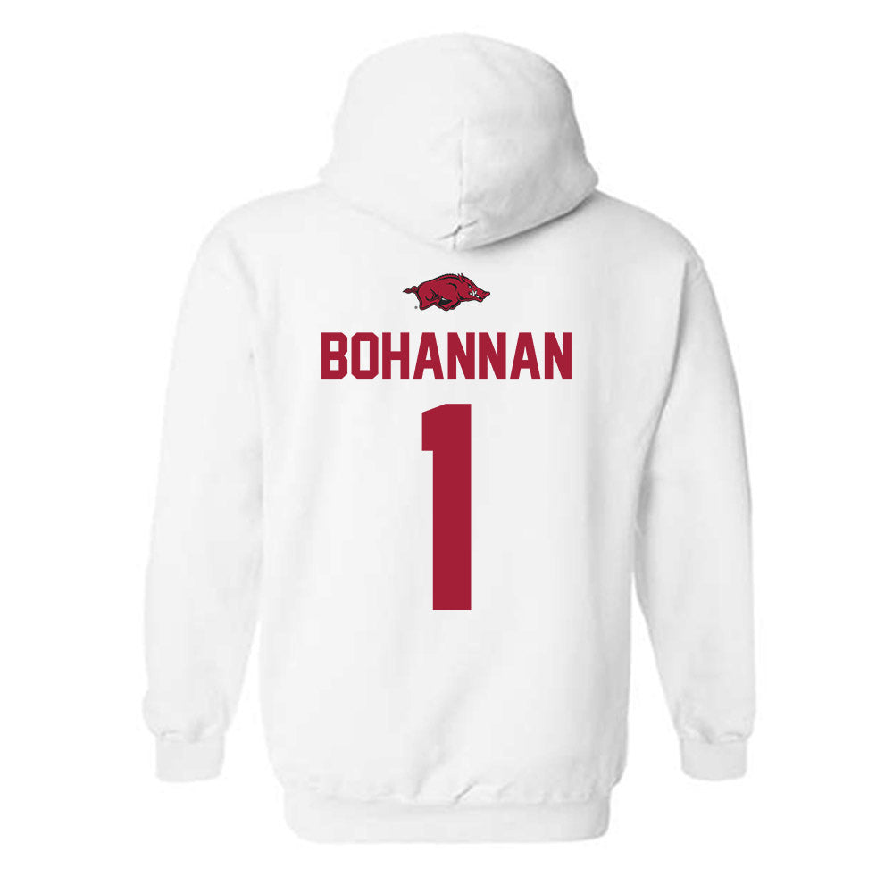 Arkansas - NCAA Women's Volleyball : Laci Bohannan - Classic Shersey Hooded Sweatshirt-1