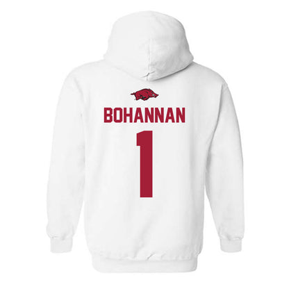 Arkansas - NCAA Women's Volleyball : Laci Bohannan - Classic Shersey Hooded Sweatshirt-1