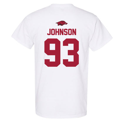 Arkansas - NCAA Football : Keiundre Johnson - Classic Shersey T-Shirt-1