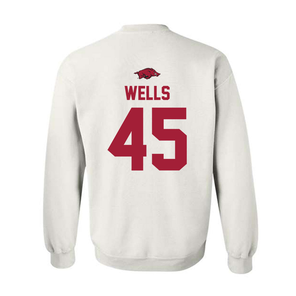 Arkansas - NCAA Softball : Jayden Wells - Classic Shersey Crewneck Sweatshirt-1