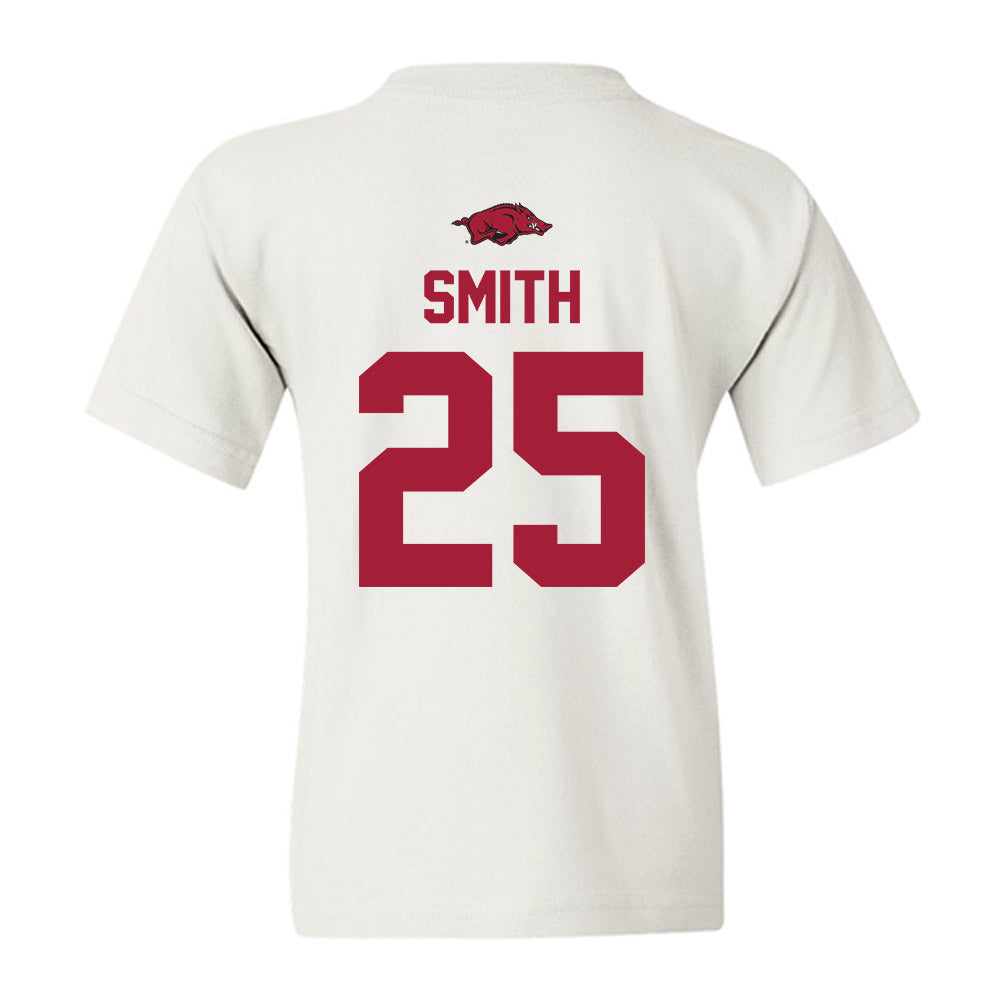 Arkansas - NCAA Football : Ja’Quavion Smith - Classic Shersey Youth T-Shirt-1